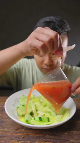 ASMR RUJAK KUAH PINDANG @warungdotlalah  #rujak #rujakkuahpindang #asmrmukbang 
