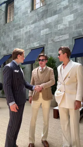 Three gentlemans in Paris baby @Ollie @Luca Mornet 
