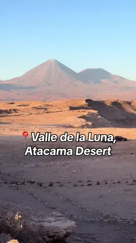 📍Valle de la Luna, Atacama Desert 🌙 Valle de la Luna (Valley of the Moon) just outside of San Pedro de Atacama is a must visit in the desert. The colours & landscapes are incredible with sand dunes and salt flats for miles. It’s the perfect place to see the sunset & watch the mountains turn pink ✨ Tickets cost 11,000 CLP per person to enter & if you’ve hired a car you can drive it around the valley in your own time.  #valledelaluna #valley #atacamachile #atacamadesert #bucketlisttravel #travel #travellife #traveltiktok #chile #chile🇨🇱 #chiletravel #backpackinglife #sanpedro #desert #sunsetlover 