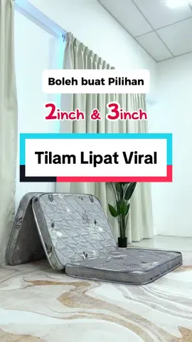 Tilam lipat‼️Tilam Camping‼️ Tilam jimat ruang‼️ ✅ 2/3 inci ✅ Foam mattress ✅ Tahan lasak dan senang disimpan ✅ Boleh jadi Tilam Topper #racuntiktok #fyp #fypシ゚viral #fypmalaysia #sklfurnituremall #tilam #tilamsingle #tilamlipat #tilamlipatviral #tilamlipat3 #tilamcamping #tilamviral #tilamjimatruang #foldablemattress 