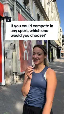 Let us know in the comments what sport would you choose.👇✅ #DreamTogether #Paris2024  @juju 🌞 @Woz @Paula 