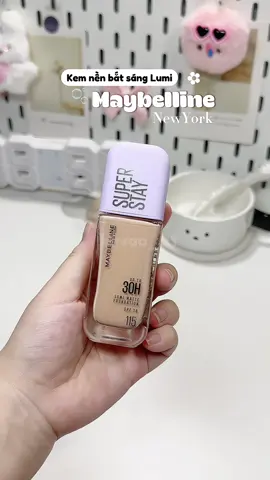 Kem nền mới nhà Maybelline ✨🫧👀🔮 #kemnenbatsang #lumimatte #Ecomobi #kemnenmongnhe #tipmakeup #xhuongtiktok #viralvideo 