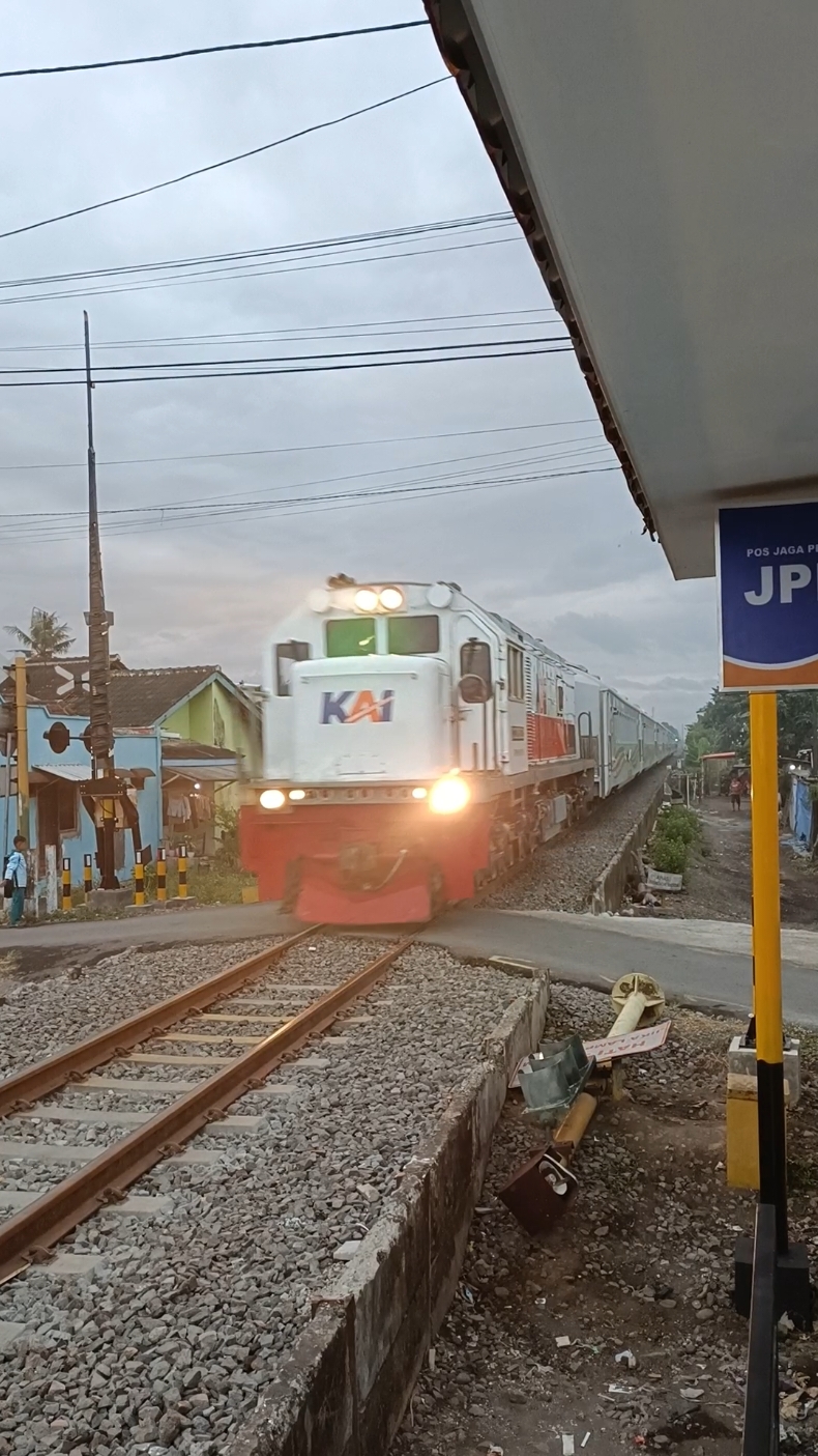 KA Blambangan Ekspres Ngebut 💨 #ilhammulyono #blambanganekspres #keretaapi #sepur #train #kai #daop9 #jpl132 #rambipuji #jember 