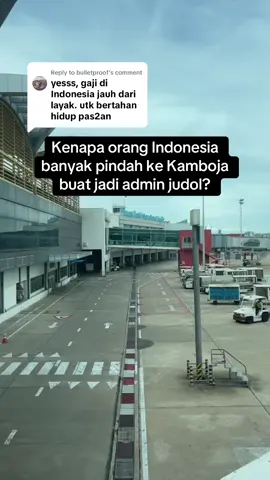 Replying to @bulletproof kalo dapet boss yg baik enak katanya bisa cuti 1bulan 1x setahun tapi kalo dapat yg kejam bisa di sekap dan ditahan paspor ga bisa pulang 🥺🫣 #judol #kamboja #admin #cambodia #stopjudol 