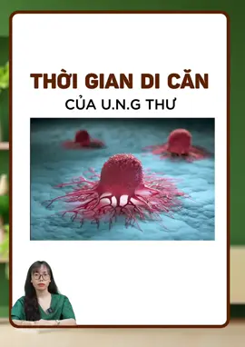 Thời gian di căn của u.n.g t.h.u #ungthu #songkhoe247 #duocsifucoidan #bemediajsc 