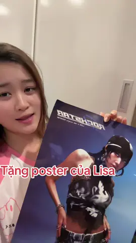 Tặng poster của @LISA 🖤💖🤩#rinavaseoul #trending #trend #viral #lisa #lisablackpink #lisamanoban #lalisa #blackpink 