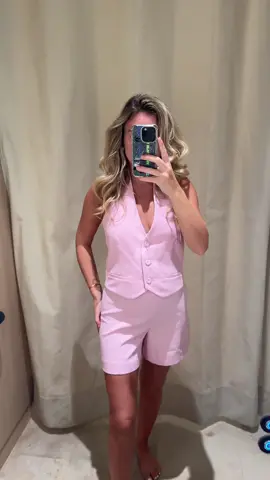 Mango new in summer pink co ord set try on haul  @Mango  #mango #mangomood #haul #fyp #OOTD #tryonhaul 