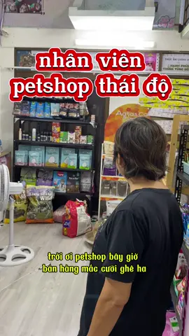 nhân viên bốn chân hơi thái độ nha @Tiệm Nuôi Mèo #meohoangdep 