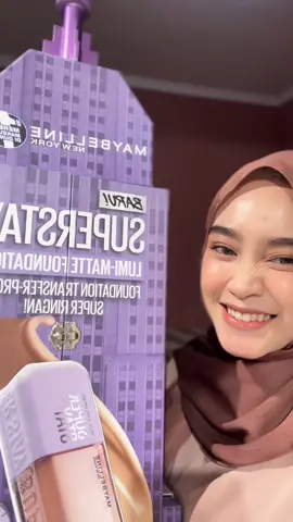 Yeay finally cobain si lumi matte ini!👀 @maybelline_indonesia #SuperstayFoundationTransferproof #SuperViralAntiTransfer #WeAreMaybelline #makeup 