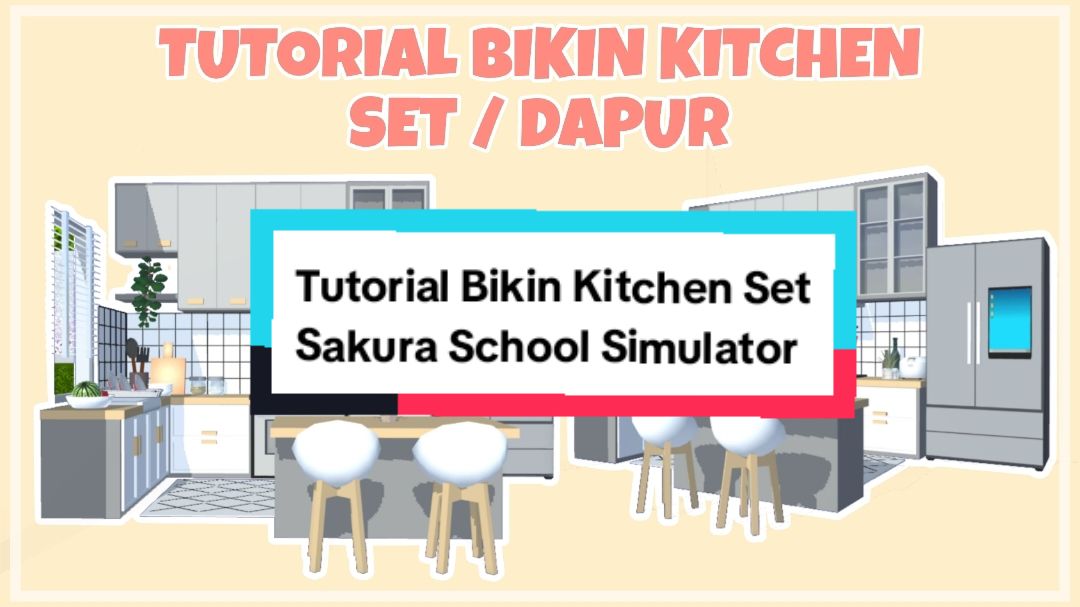 Teman² Lulu bikin tutorial Lg nih 💕 Lulu bikin kitchen set/dapur semoga bermanfaat yaa , Lulu jga bagiin id nya di akhir video biar teman² bisa salin hehe >⁠.⁠<#sakuraschoolsimulator #luluanimasi 