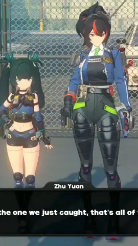 Zhu is so tall Game: Zenless Zone Zero #zenlesszonezero #zenlesszonezerocharacters #hoyoverse #mihoyo 
