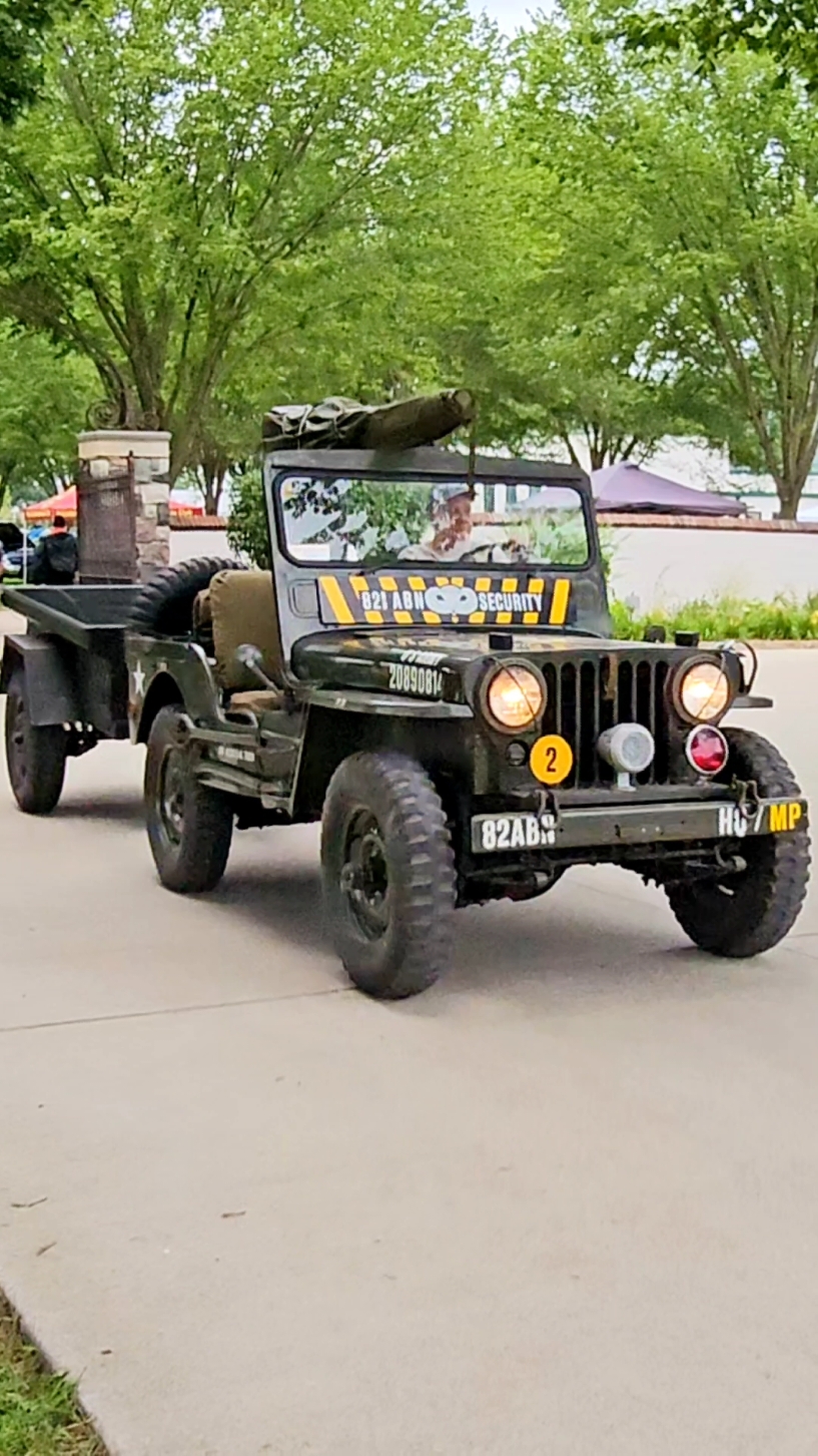 1951 Willys 1⁄4 Ton Utility Vehicle Drive By Engine Sound Easy Rodders Car Show 2024 