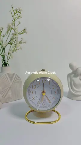 Aesthetic Alarm Clock #clock #wallclock #alarmclock #trending #viral #fyp 