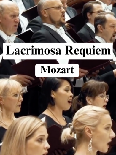 Lacrimosa from Mozart’s Requiem  by Warsaw Philharmonic Choir 🎼❣ #classicsmozart #mozart #lacrimosarequiem #lacrimosa #requiem #mozartrequiem #choir #opera #classicalmusic
