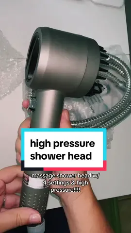 This thing feels so great!!!! I love the high water pressure that it puts out!!! #fyp #showerhead #showerthings #tiktokshopfind 