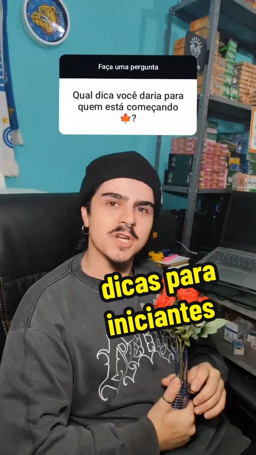 qual dica você daria para quem tá começando? #foryou #floraecultura #parcinha 
