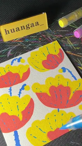 Beauty Yu#color #coloring #amsr #amsrsounds #satisfying #satisfyingvideo #acrylicpainting 