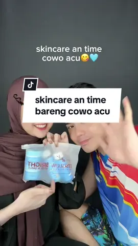 cowo juga harus perawatan ga cuma cewe aja yang harus glowing🤪#fyp #skincare #skincareroutine #kulitcerah 