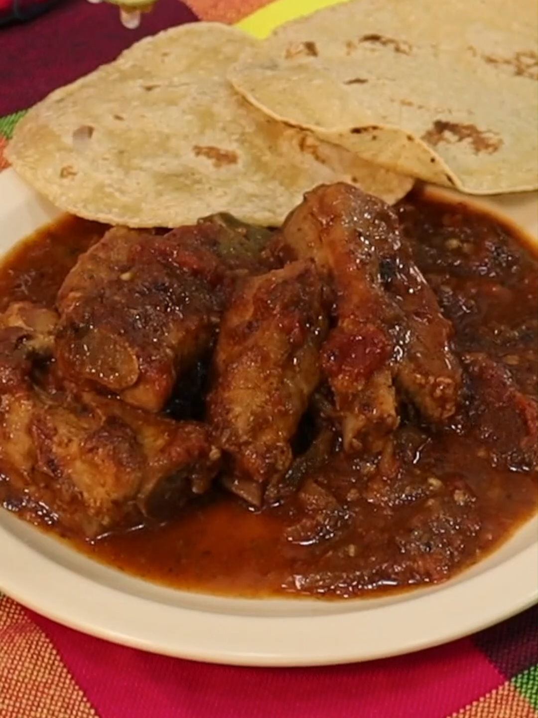 COSTILLAS DE PUERCO EN SALSA DE JITOMATE