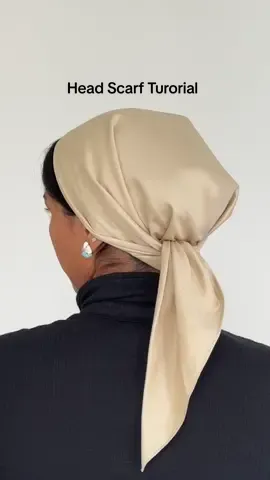 Bandana Scarf Tutorial for a summer look #تتوريال_لف_الطرحة #headscarftutorial #modestsummeroutfit #summerlook #modestsummerstyle 