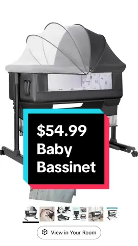 Replying to @Kaylamarie Southwick $54.99 Baby Bassinet & a Momcozy electic baby brush cleaner! #momcozy #babybassinet #babydeals #babyessentials #newbornessentials #momcozypartner #earnscommission #greenscreen 