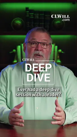 Deep Dive meetings don't have to be painful. They're all about trust #leadership #management #leadertok