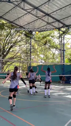 No falta la jirafa 🦒 en tu equipo. Se te quiere sarita 😅🫶🤣#deporteselite #elvoleyesunanota #voleibolfemenino 