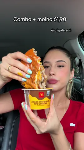 #mcdonalds #lanche #cheddar 