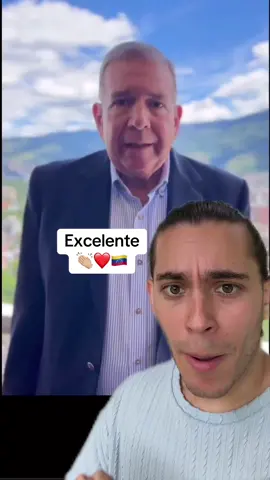 Excelente de Edmundo Gonzalez en apoyo al pueblo de Venezuela 👏🏼❤️🇻🇪
