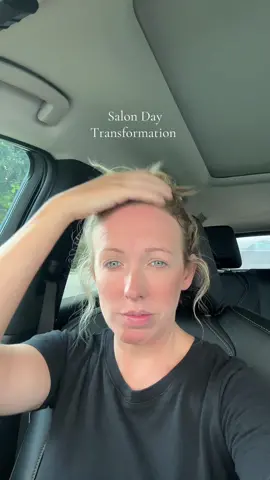Is there a better feeling??  #transformation #salonday #newhair 
