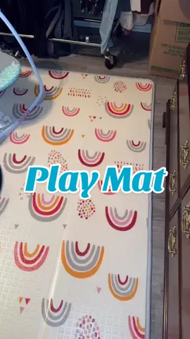 Throughly impressed woth this mat & it cones with a storage bag also! #babytok #pregnant #pregnanttok #babat #playmat #tiktokshopbacktoschool #baby #babyessentials 