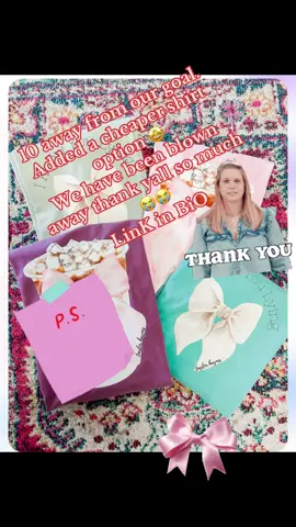 Thank yall so much!!! We have been so blessed. 