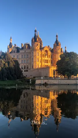 🏰 **Welcome to Schwerin Castle!** 🌟  Nestled on an island in the beautiful Schwerin Lake, this fairy-tale castle in Germany is a masterpiece of romantic architecture. With its golden domes, lush gardens, and rich history, Schwerin Castle looks straight out of a storybook.  ✨  #SchwerinCastle #schwerin #FairyTaleCastle #germany #GermanyTravel #schwerinerschloss #roadto10k #viral #castle #romanticcastle #traveldestinations #traveleurope #travelgermany #beautifuldestinations 