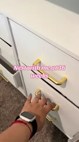 Nest with me at 36 weeks 🤰🏻baby boy can come any day now so i finally put some of his clothing away 🙌🏻 #nesting #nestwithme #36weekspregnant #pregnantlife #pregnanttiktok #pregnant #momcontentcreator #momlife #contentcreator #pregnantmama #nestingmama 
