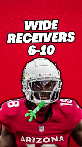 Get Our Draft Guide FREE Link in BIO! Fantasy Football Wide Receiver Rankings (6-10) #fantasyfootball #fantasyfootballrankings #garrettwilson #ajbrown #pukanacua #marvinharrisonjr #brandonaiyuk #fyp