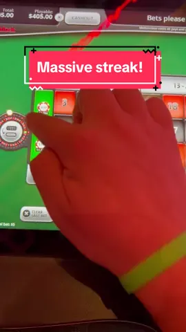Can we keep this massive streak alive one time? #gambling #casino #roulette 