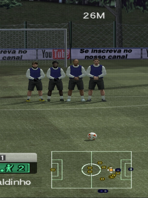 Nostalgia... #fyp #pes6 #freekick #ronaldinho #bombapatch #ps2 #futebol #pes #fifa