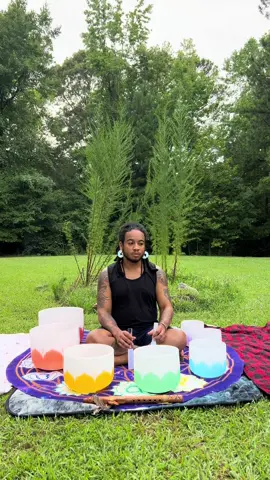 What do these crystal singing bowls do exactly? They are known for stress relief, improving mental clarity, releasing stagnant energy and emotions, and promotes a healthy sleep pattern. The sound waves from the singing bowls assist with synchronized brain wave frequencies along with fostering deep relaxation and a tranquil mind. This may ease anxiety, manage stress, and support a balanced mood. Additionally, the harmonious resonance of these bowls could promote a mental reset, sharpening focus, and sparking creativity. Listen, Relax, and Release.  I hope you enjoy 🤍🕊️🌿 #healingfrequencies #restoration #dnaregineration #yoga #chakras #meditation #soundbath #nature #relax #vanlife #vacation #retreat #therapy #holistic #holistichealing #energyhealing #influencer #contentcreator #fypage #fy #lightlanguage #meditation #spiritualtiktok #peace #innerpeace #thirdeye #activation