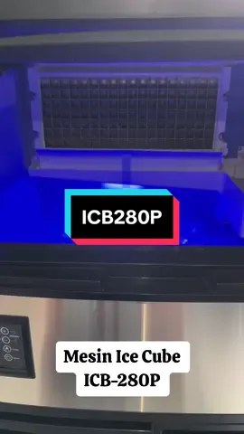 Mesin ice cube ICB280P Kapasitas produksi maksimal 127kg/hari #wirastar #wiratech #wiratechid #wiratechjogja #mesinicecube #icecube #eskristal #mesineskriatal #cube #mesinusaha #umkm #usaha 