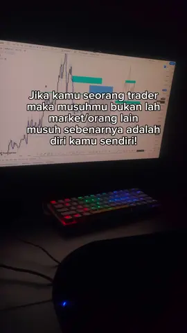 Perjalanan trader adalah perjalanan melawan diri sendiri. Kamu adalah musuh terbesarmu. Fokus, disiplin, dan kendalikan emosi untuk meraih kesuksesan! 🚀 #TradingMindset #TraderLife #ForexTrading #CryptoTrading #Investasi #MarketAnalysis #TradingStrategy #TradingInspiration #FinancialFreedom #MarketTrend #BelajarTrading #MotivasiTrader 