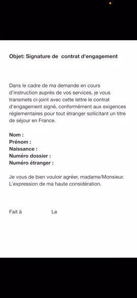 Modèle de lettre pour envoyer vos contrats d’engagement si vous avez une demande en cours de la préfecture #contrat #CIR #cir #sonikarahoroyaharu🇲🇷🇬🇲🇸🇳🇲🇱 #senegalaise_tik_tok #senegalaise_tik_tok #sonikarahoroyaharu🇲🇷🇬🇲🇸🇳🇲🇱 #sonikara🇲🇷🇬🇲🇸🇳🇲🇱 #france🇫🇷 #tiktok #bamakomali🇲🇱 #sonike #bamakomali🇲🇱 #sonikara #gambian_tiktok🇬🇲🇬🇲 #senegalaise_tik_tok #mauritnitiktok🇲🇷 
