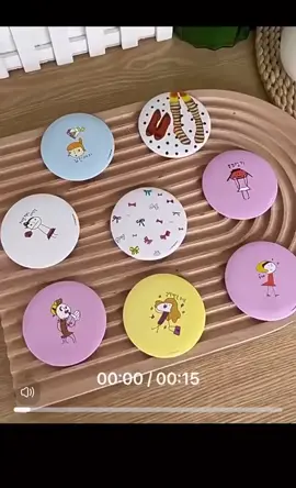Salamin salamin 😍 mini round mirror 😍 #fypシ゚viral #fyp #fypage #viralvideo #ph #trendingtiktok #highquality #goodquality #mirror #mini #round #cuteglittery #design #myonly 