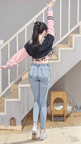 Cute Girl #ai #dance #aidance #tiktok #following #stablediffusion