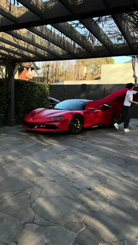 Meet my ferrari sf90 x F1-75 matte red                                                                          #fyp #ferrari #sf90 