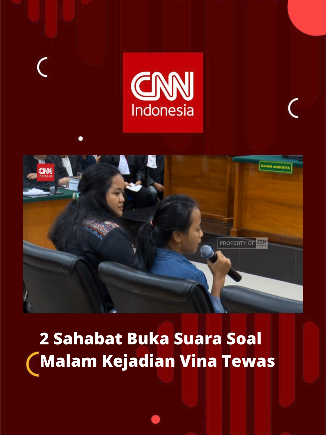 Sidang Peninjauan Kembali kasus pembunuhan Vina dan Eky dengan pemohon Saka Tatal, menghadirkan 2 teman dekat Vina, Widi, dan Mega sebagai saksi fakta. Keduanya bercerita soal komunikasi yang masih mereka lakukan dengan Vina hingga pukul 22.05 malam serta saat mereka menelpon Vina pukul 12 malam dan mendapatkan kabar Vina mengalami kecelakaan dan dibawa ke rumah sakit. #SidangPKSakaTatal  #sakatatal  #kasusvina  #vinacirebon #vinaekycirebon