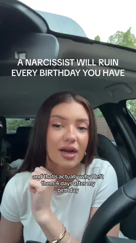A narcissist will ruin every birthday or any important day you have in your life. story time. 💐 #npd #narcissist #npdabuse #npdsurvivor #npdawareness #narcissism #narcissisticpersonalitydisorder #abusiverelationships #coercivecontrol #domesticviolenceawareness #personalitydisorders #storytime 