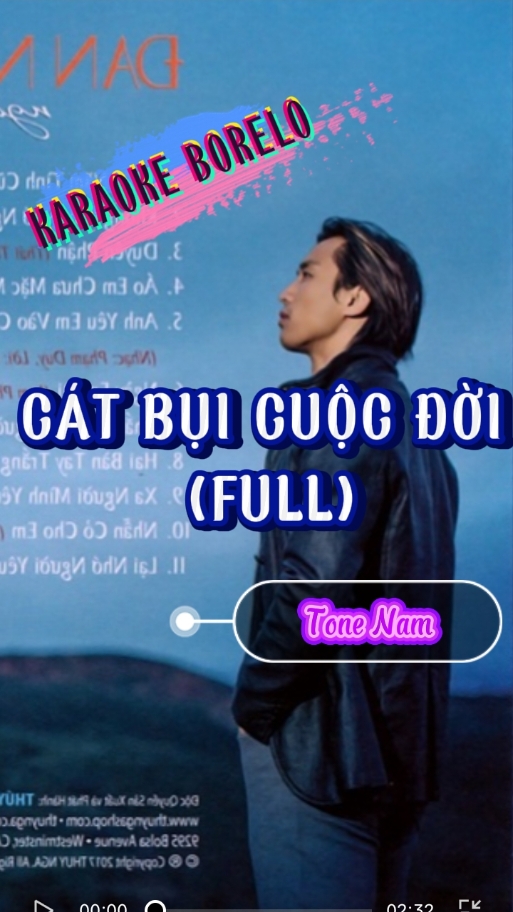 Karaoke tick-tock Cát Bụi Cuộc Đời Tone Nam (Full)/Beat karaoke chuẩn hay dễ hát #k #karaoke #xuhuong #karaoketiktok #karaokeborelo #nhac_buon_lam 