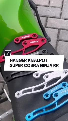 Hanger Super Cobra untuk Ninja RR, kini sudah tersedia berbagai warna dari 2TC 👌🏻🔥 #2tcfactory 