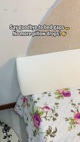 Say goodbye to bed gaps, no more pillow drops!😂👐😴 #FullSupport #pillow#TikTokShopBackToSchool#WedgePillow#EasyFill#ImproveSleepQuality#GapFiller#BedGap