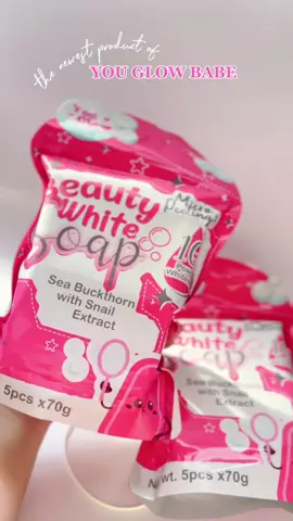 Finally, it’s here!! @YOU GLOW BABE MAIN OFFICIAL  new released product 🩷🎀🫧 #YouGlowBabe #BeautyWhiteSoap